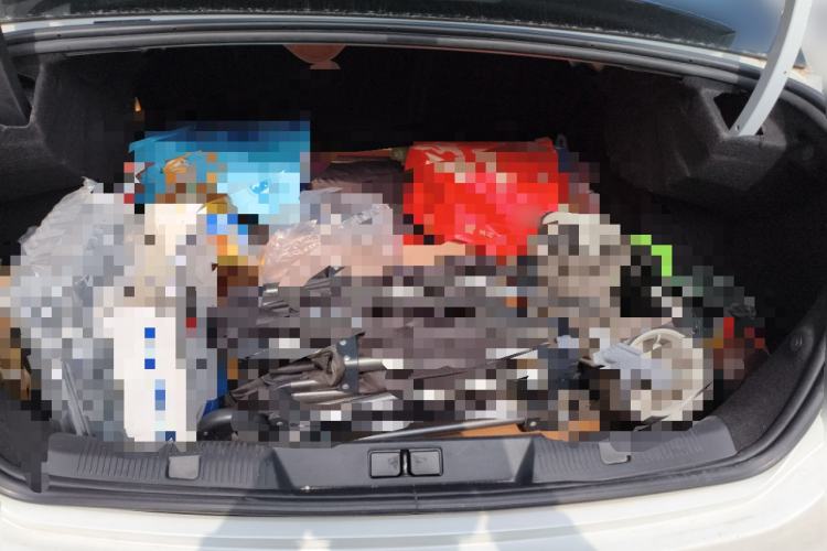 Used Citroen C4L 2013 1.8L Automatic Jingzhi Edition Trunk