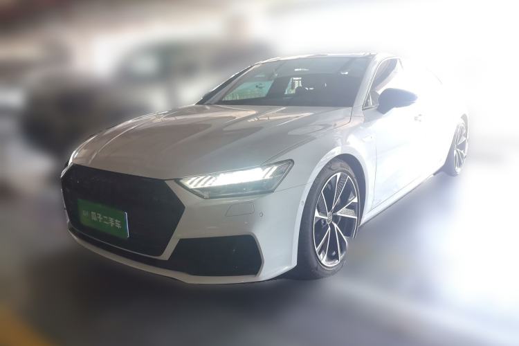 Used Audi A7L 2022 55 TFSI quattro S-line Zhiyuan Edition Obsidian Black Package Guazi used car, China used car export, Used car for sale, Used  cars, Cheapest cars for sale