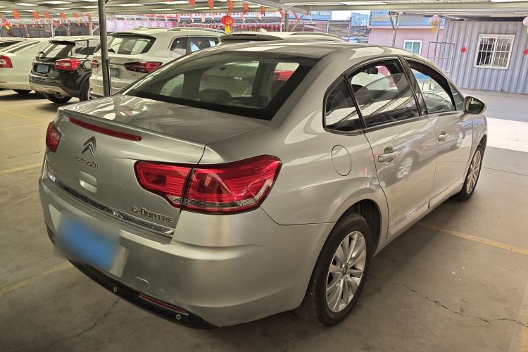 Used Citroen C-Quatre 2013 Sedan 1.6L Automatic Prestige Model Rear Right 45 Deg