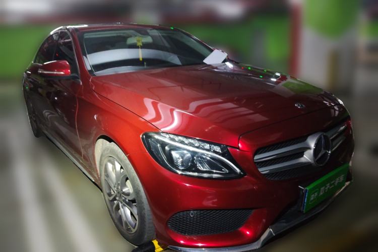 Used Mercedes-Benz C-Class 2018 C 180 L Fashion Edition Sport Version Front Right 45 Deg