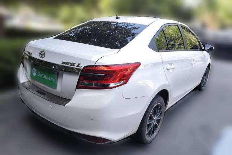 Used Toyota YARiS L Zhi Xiang 2017 1.5E CVT Dynamic Edition Rear Right 45 Deg