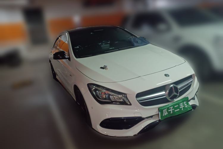 Used Mercedes-Benz CLA AMG 2017 Facelift AMG CLA 45 4MATIC Front Right 45 Deg