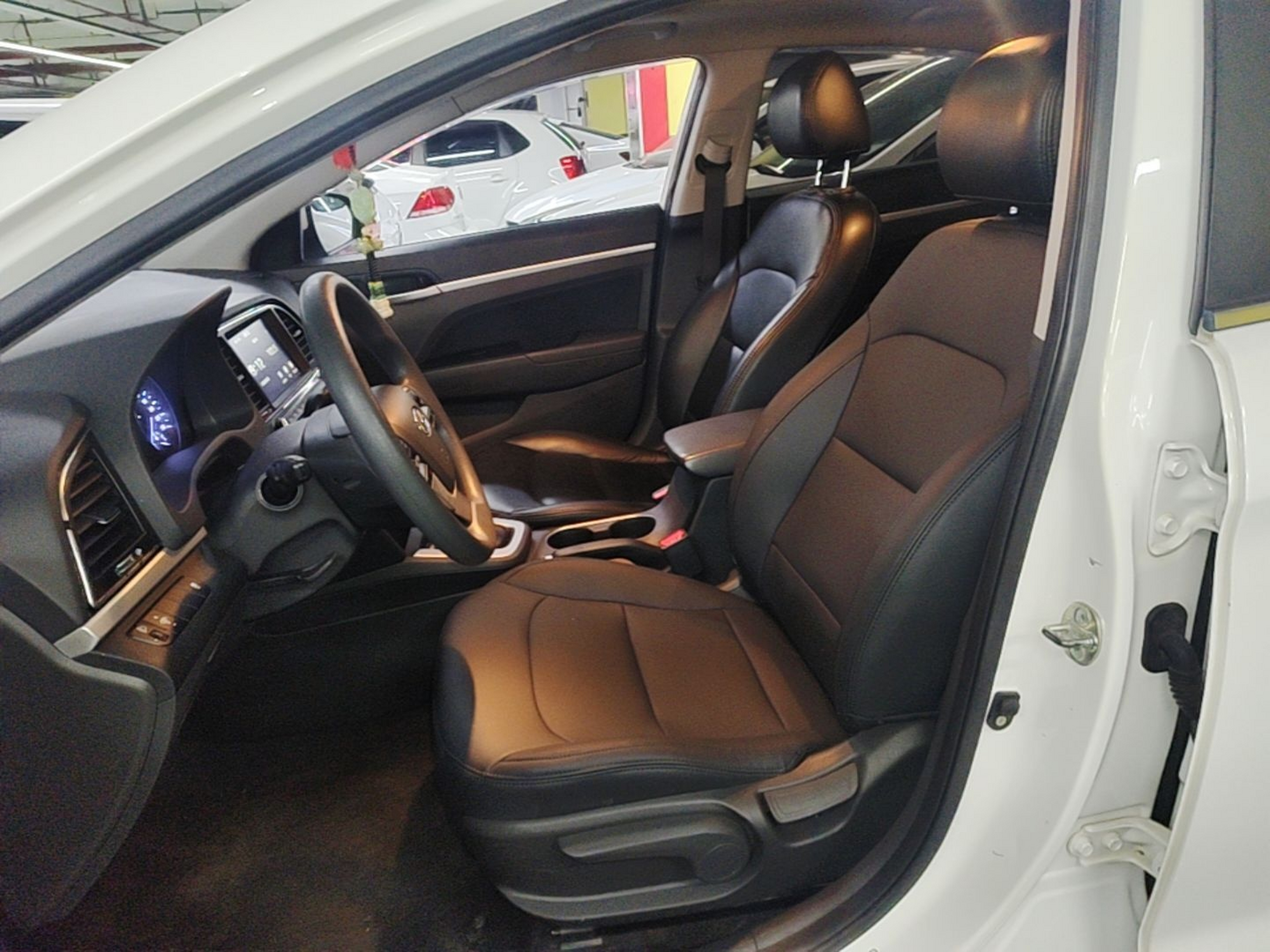 Avant de la voiture