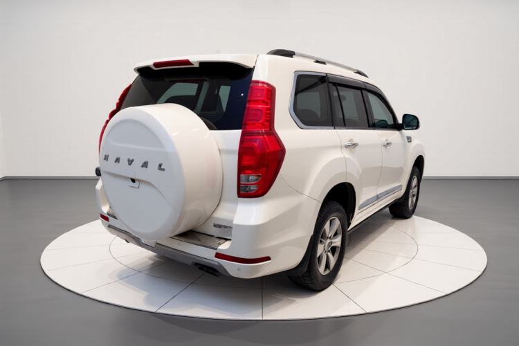 Used Haval H9 2017 2.0T Gasoline 4x4 Luxury 7-Seater Rear Right 45 Deg
