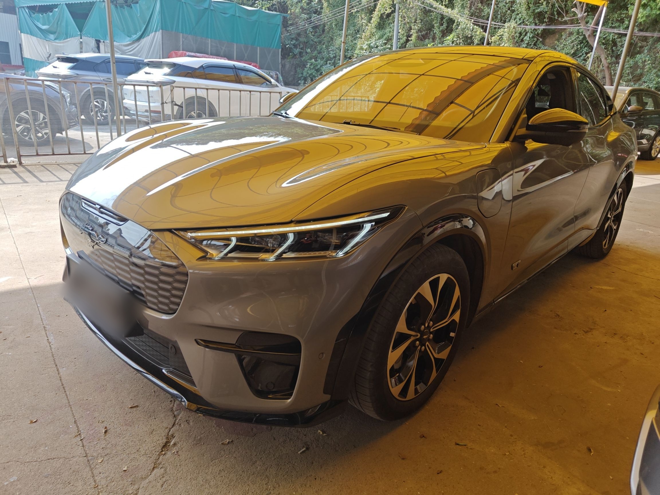 تحت مقدمة السيارة