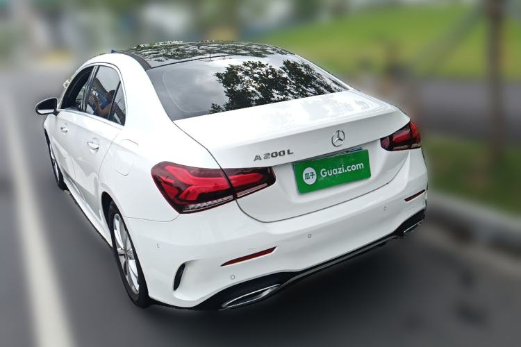 Used Mercedes-Benz A-Class 2020 Restyled A 200 L Sport Sedan Dynamic Version Rear Left 45 Deg