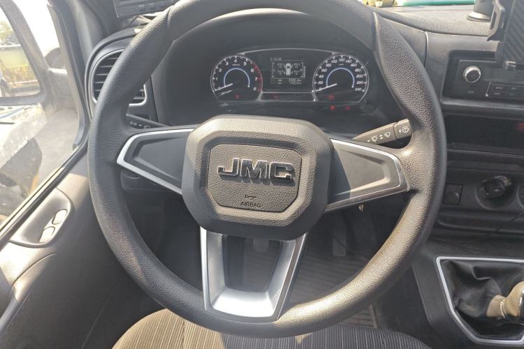 Used JMC Transit 2021 2.8T Space King Standard Version Long Wheelbase Mid-Height Roof Rear Single Tire – Step 6-Seater Diesel China VI Emission Standard JX493