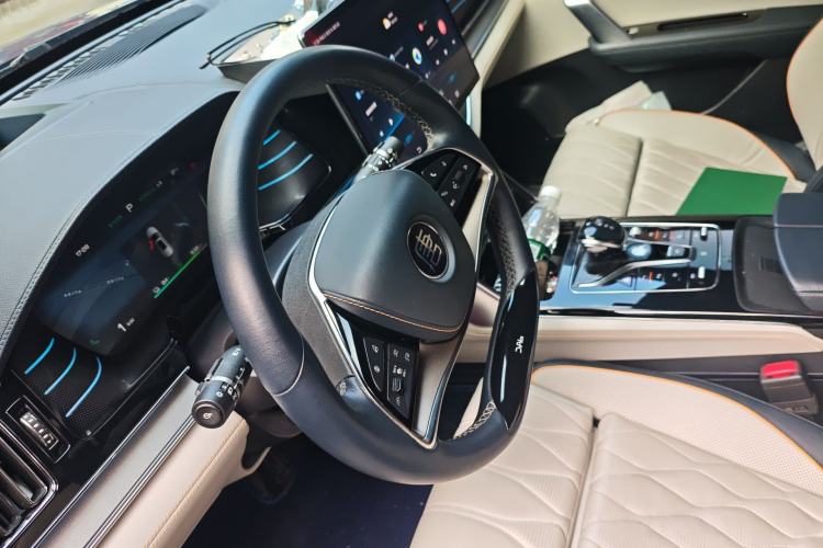 Used BYD Tang New Energy 2022 EV 635 km All-Wheel-Drive Flagship Model Steering Wheel