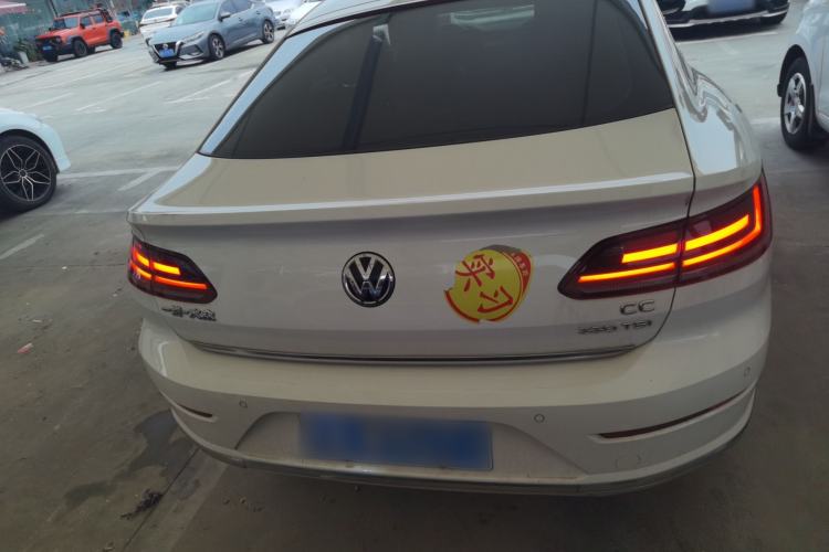 Used Volkswagen FAW-Volkswagen CC 2019 330TSI Huayan Edition China V Standard Rear