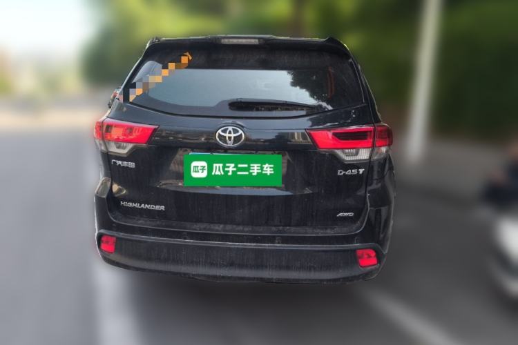 Used Toyota Highlander 2018 2.0T Four-Wheel Drive Elite Edition 7 Seats China VI Standard
