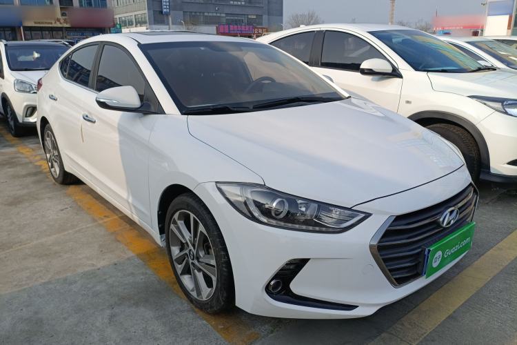 Used Hyundai Elantra (6th Generation / Lingdong) 2016 1.6L Automatic ZhiXuan – Elite Version Front Right 45 Deg