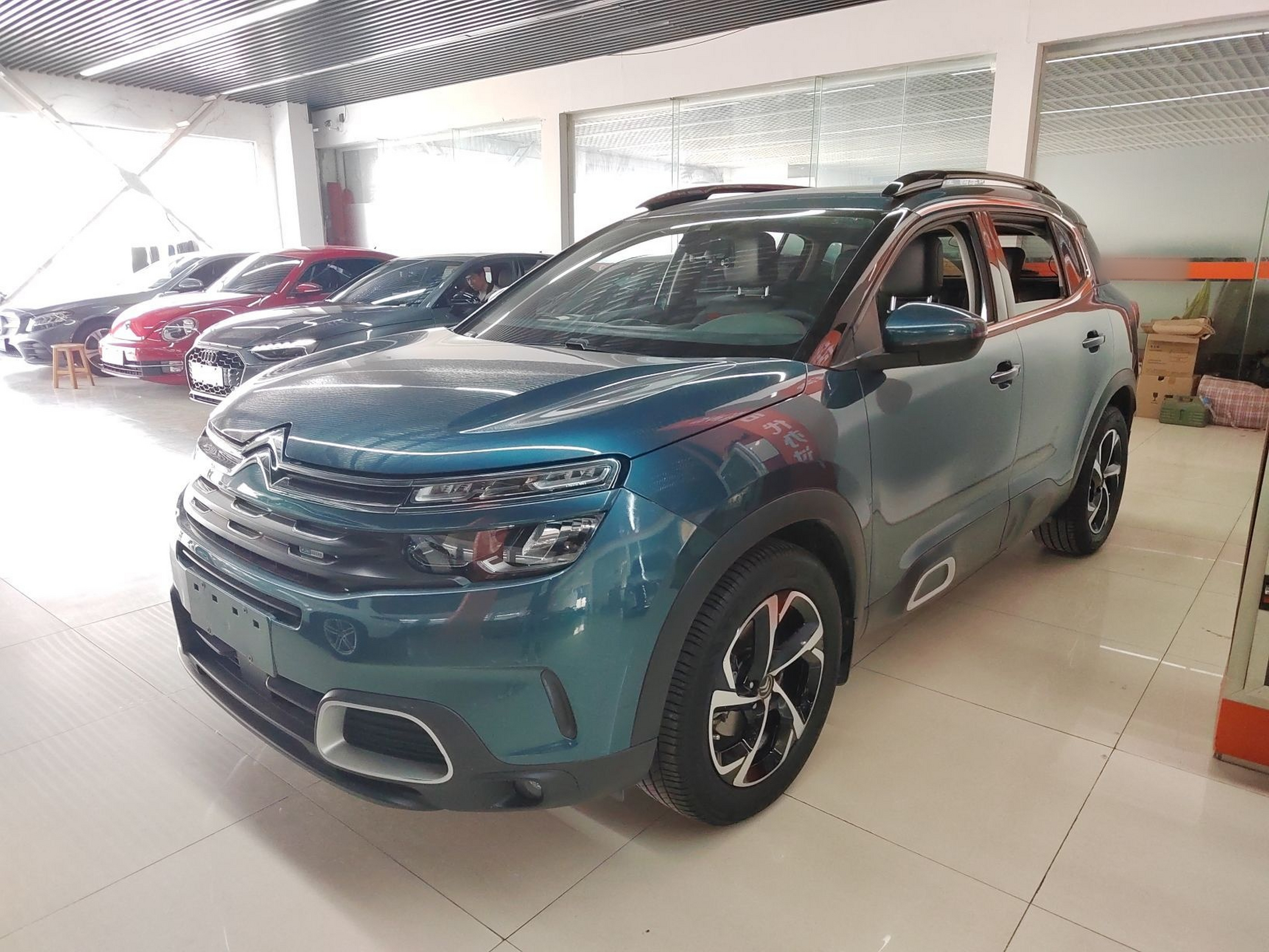 Parte inferior delantera