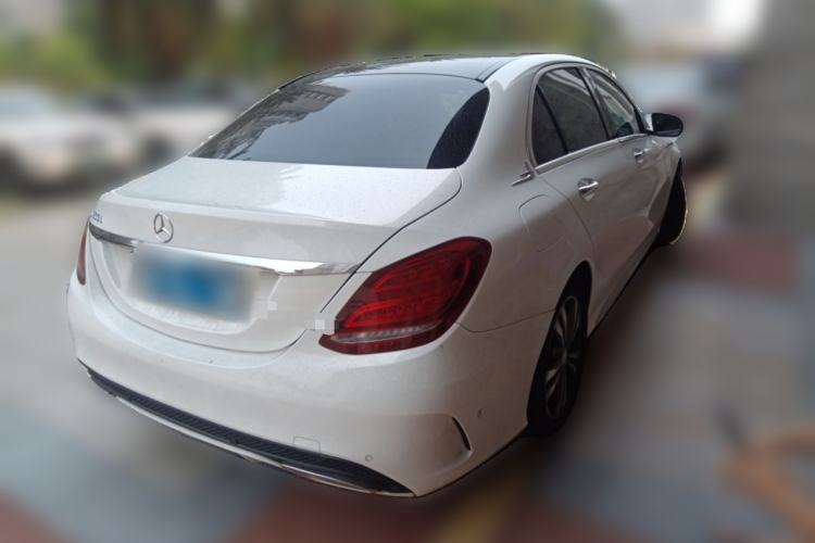 Used Mercedes-Benz C-Class 2016 C 200 L Sport Edition Rear Right 45 Deg