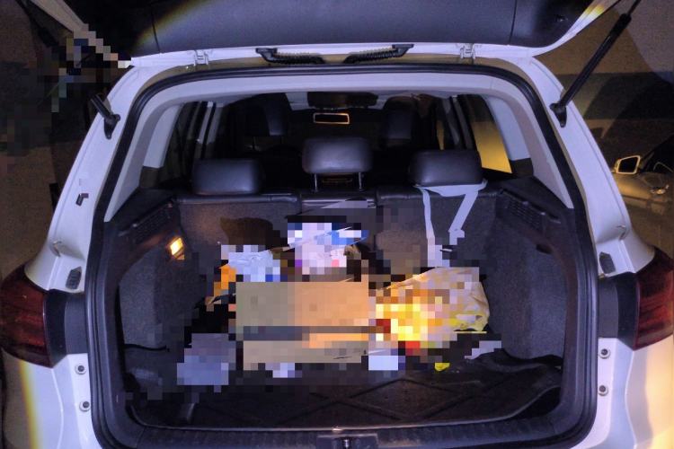 Used Volkswagen Tiguan 2015 1.8TSI Automatic Two-Wheel Drive Luxury Model Trunk