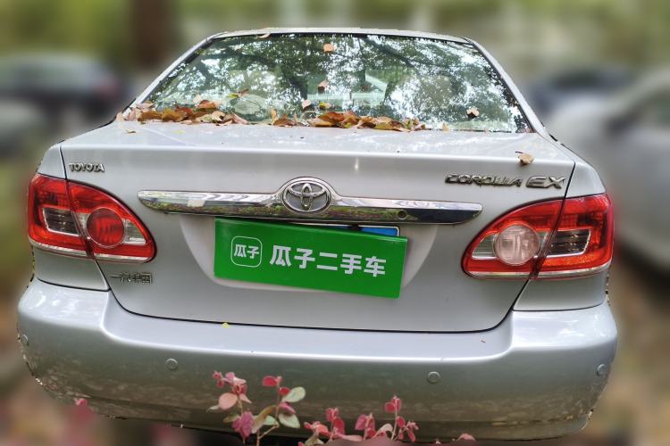 Used Toyota Corolla EX 2011 1.6L Manual Luxury Edition Rear