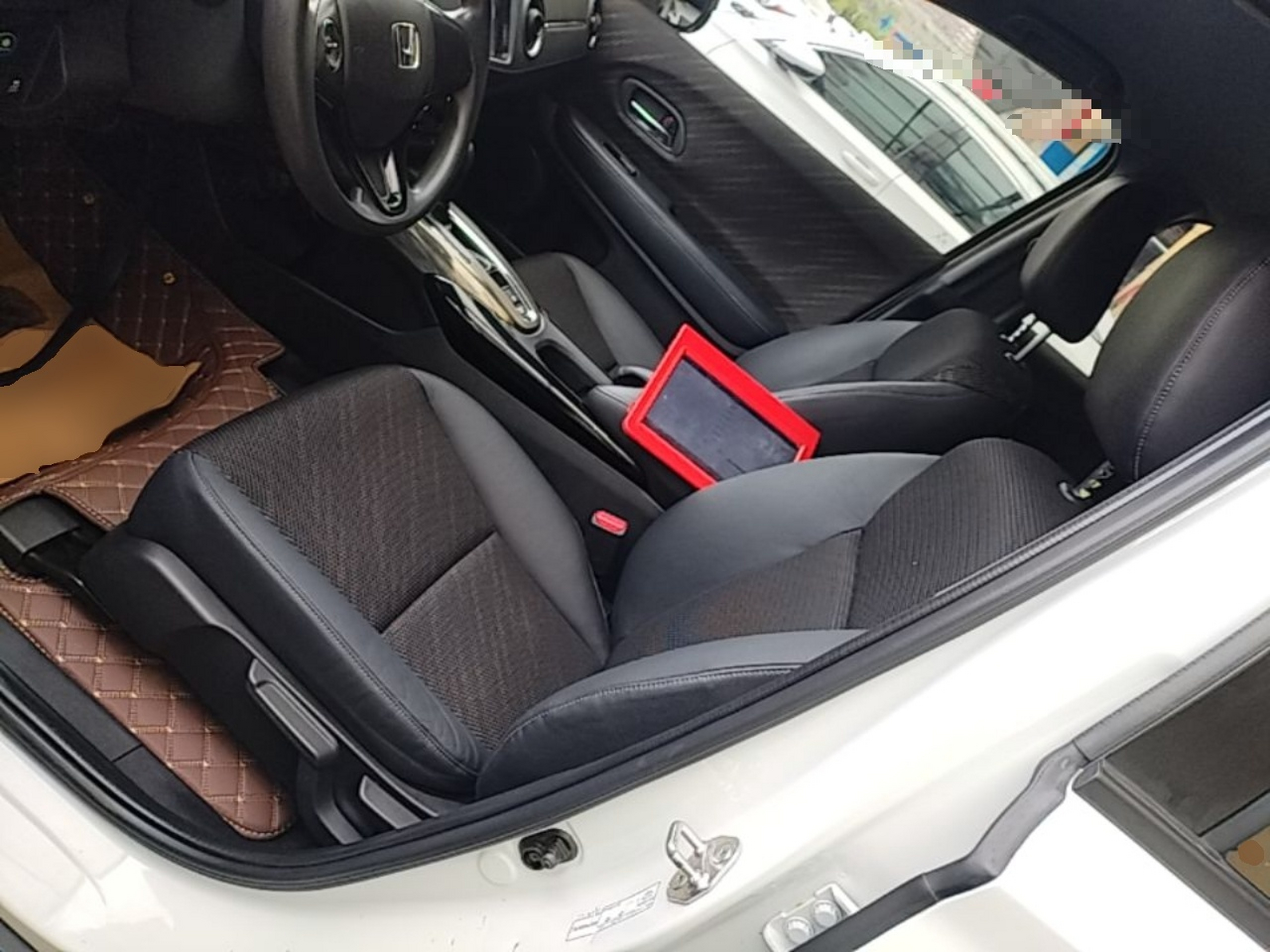 Avant de la voiture