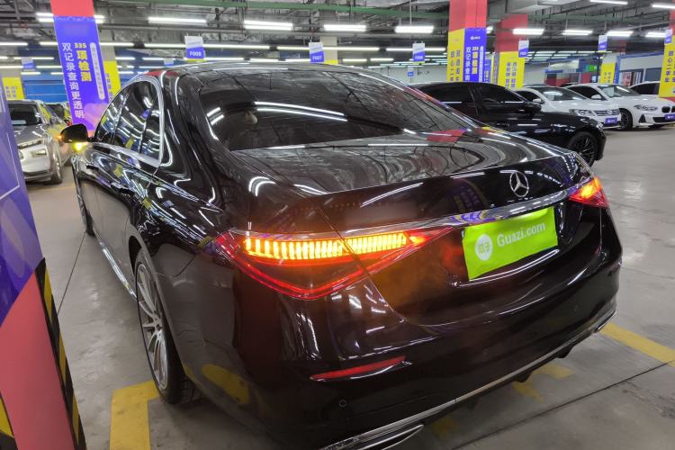 Used Mercedes-Benz S-Class 2022 Refresh S 450 L 4MATIC Rear Left 45 Deg