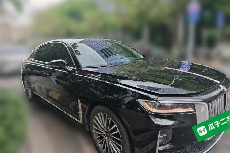 Used Hongqi H9 2022 2.0T Smart Connect Flagship Edition Front Right 45 Deg