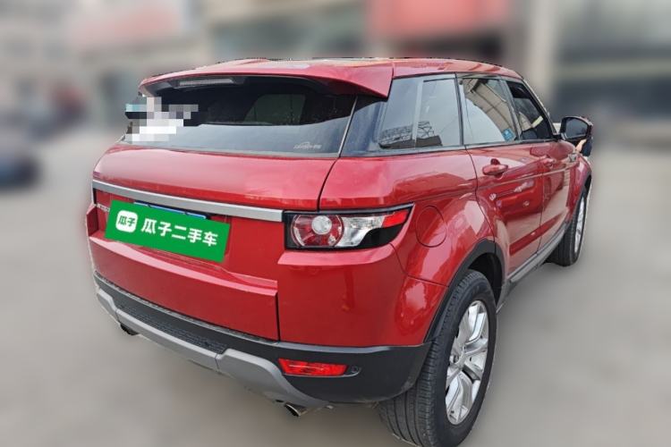 Used Land Rover Range Evoque 2013 2.0T 5-Door Yaozhen Edition Rear Right 45 Deg