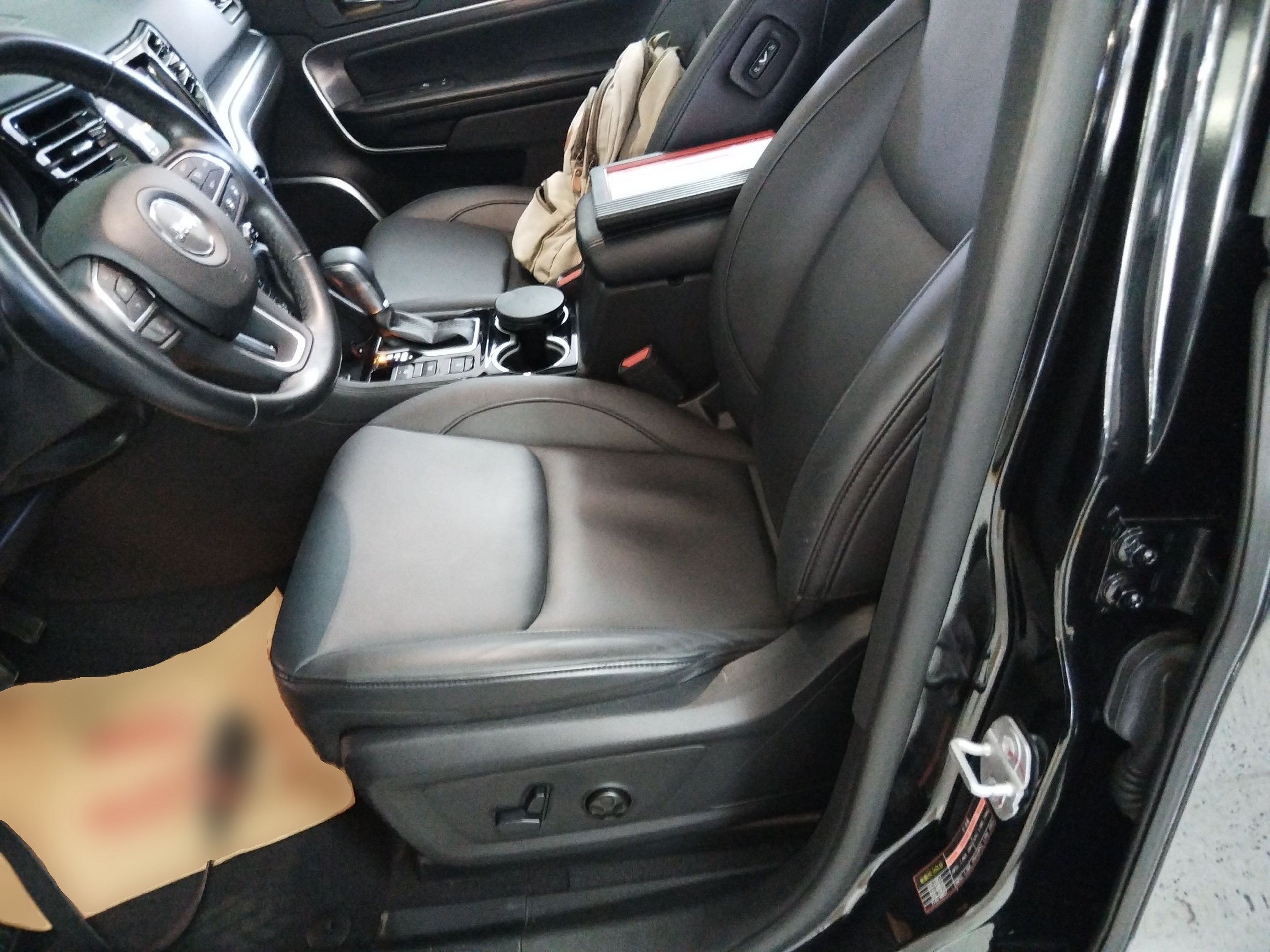 Avant de la voiture