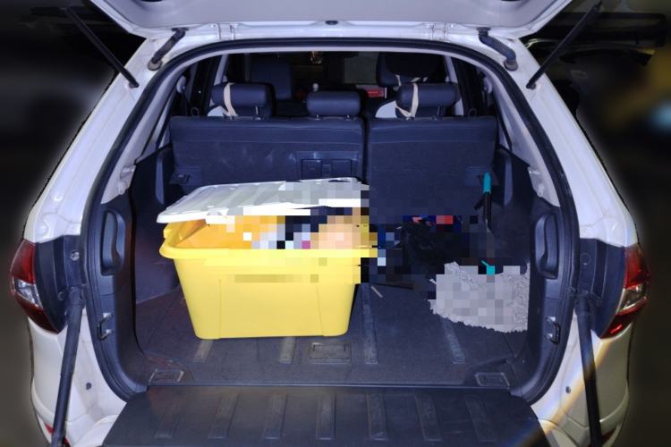 Used Renault Koleos 2010 2.5L Two-Wheel Drive Comfort Version Trunk