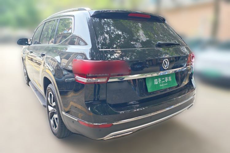 Used Volkswagen Teramont 2017 380TSI Four-Wheel Drive Luxury Edition Rear Left 45 Deg