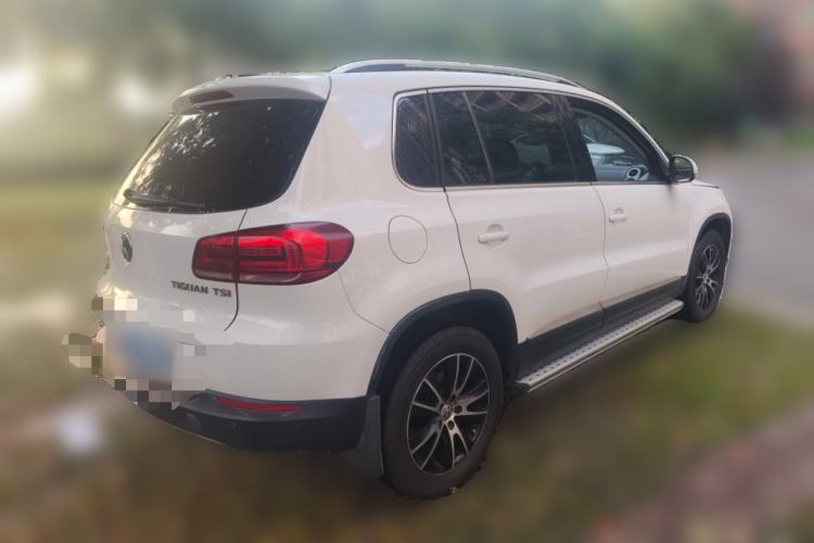 Used Volkswagen Tiguan 2013 1.8TSI Automatic Two-Wheel Drive Luxury Model Rear Right 45 Deg