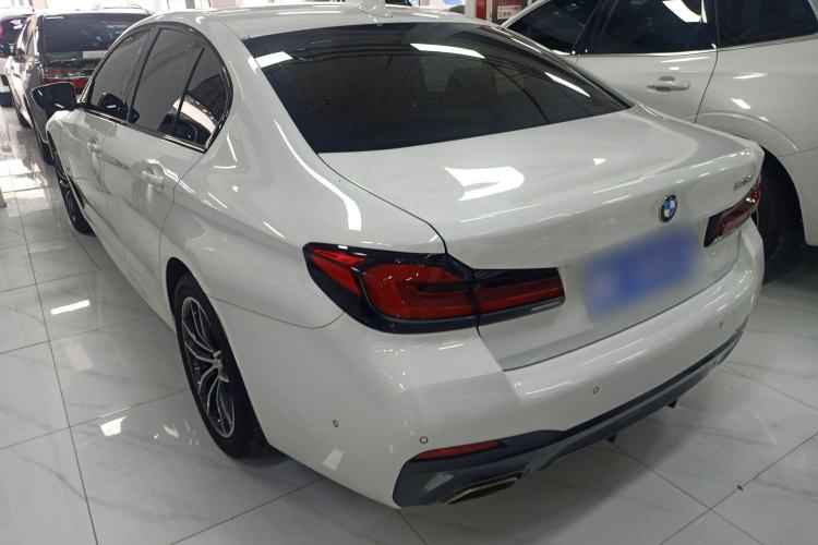 Used BMW 5 Series 2022 525i M Sport Package Rear Left 45 Deg