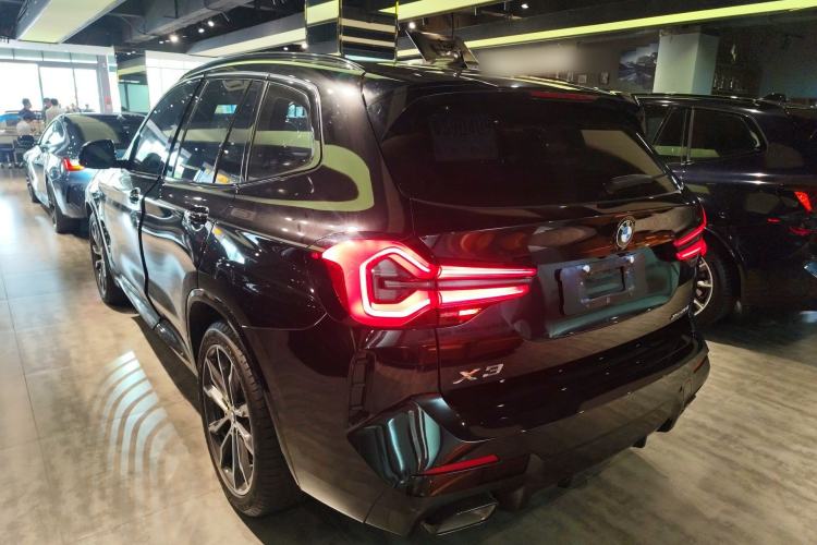 Used BMW X3 2022 xDrive30i Luxury Model M Night Sky Package Rear Left 45 Deg