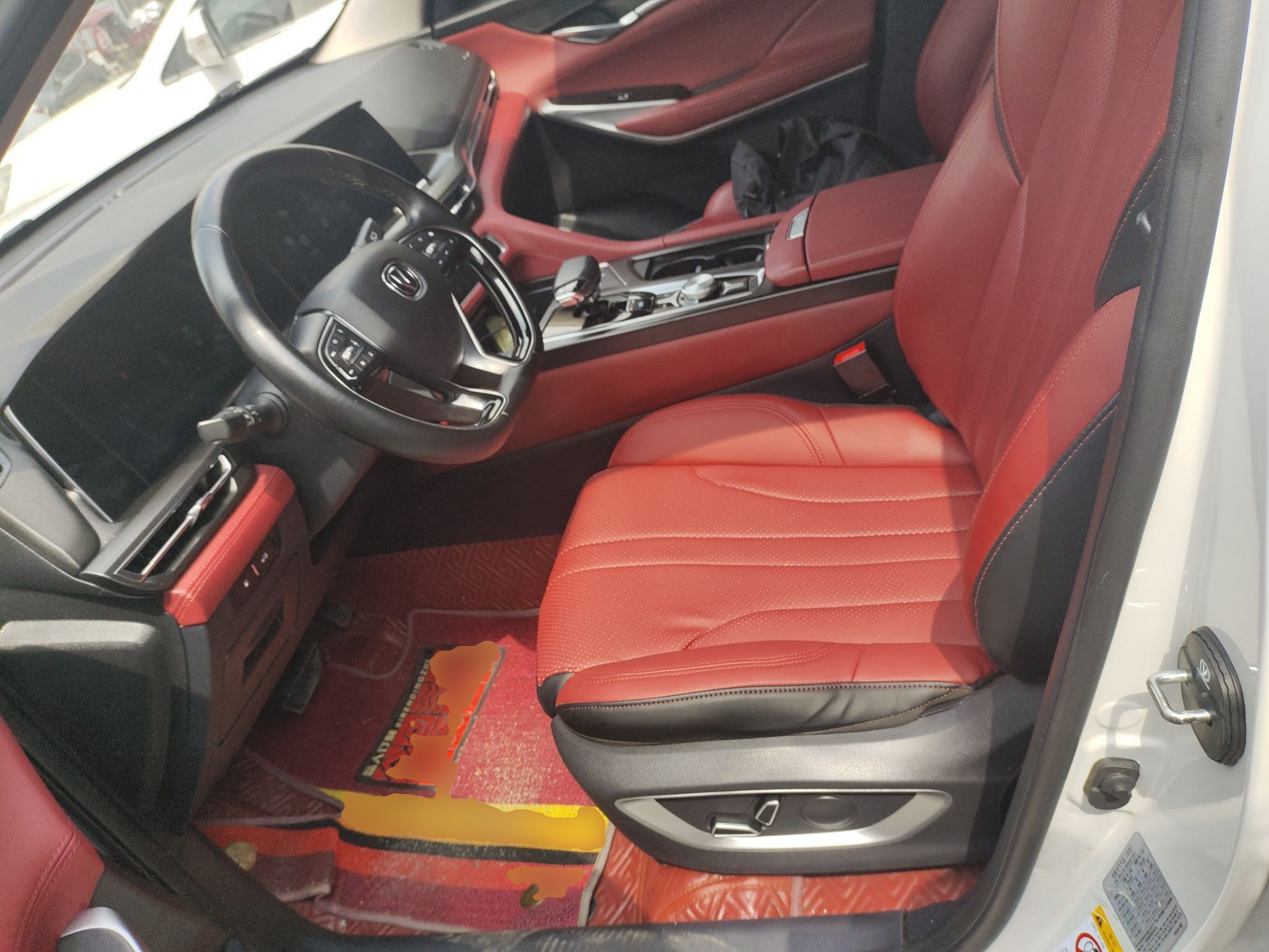 Avant de la voiture