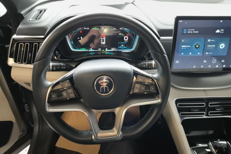 Used BYD Song PLUS New Energy 2021 DM-i 51KM Prestige Model Center Console