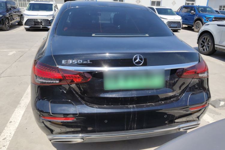 Used Mercedes-Benz E-Class New Energy 2023 E 350 e L Plug-in Hybrid Sedan Rear