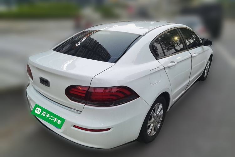 Used Qoros 3 2018 Sedan 1.6L Automatic Leading Model Rear Right 45 Deg
