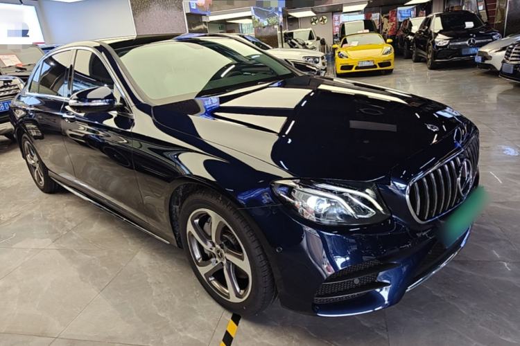 Used Mercedes-Benz E-Class 2017 E 300 L Sporty and Stylish Model Front Right 45 Deg