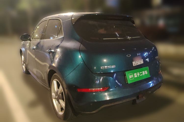 Used ORA Good Cat 2023 401 km Standard Range Premium Version Lithium Iron Phosphate Rear Left 45 Deg