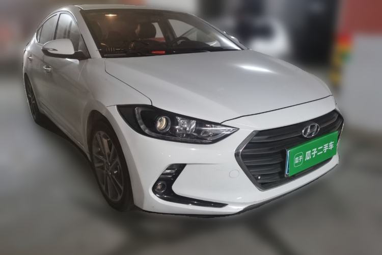 Used Hyundai Elantra (6th Generation / Lingdong) 2016 1.6L Automatic ZhiXuan – Elite Version Front Right 45 Deg