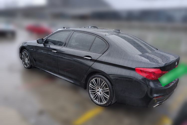 Used BMW 5 Series 2018 Restyled 530Li Leading Edition M Sport Package Rear Left 45 Deg