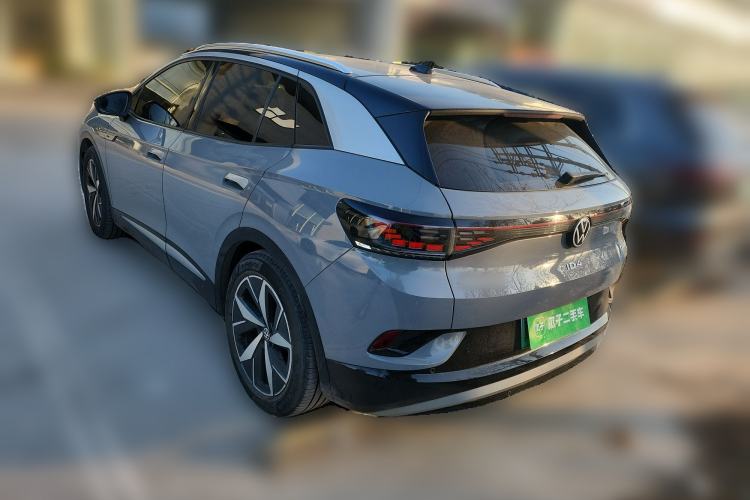 Used Volkswagen ID.4 CROZZ 2021 Long-Range PRO Two-Wheel Drive Version Rear Left 45 Deg