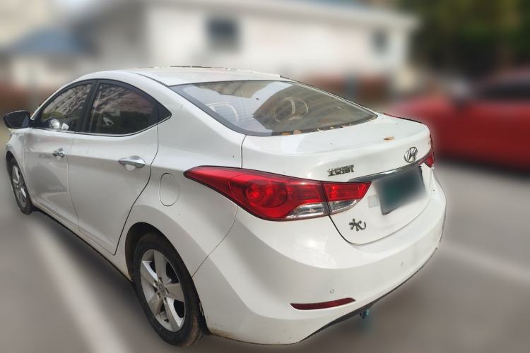 Used Hyundai Elantra (5th Generation / Langdong) 2013 1.6L Automatic Leading Model Rear Left 45 Deg