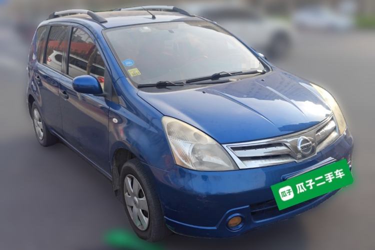 Used Nissan Livina 2010 Jingyue Edition 1.6L Manual All-Around Model Front Right 45 Deg