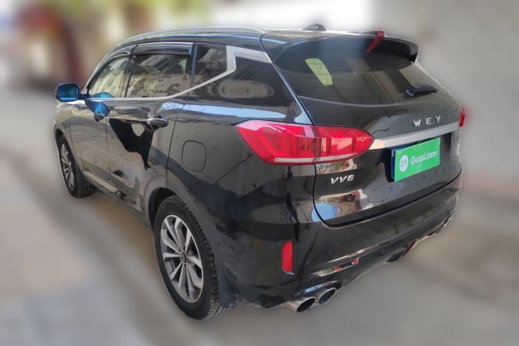Used Wey VV6 2018 2.0T Two-Wheel Drive Flagship Version China V Standard Rear Left 45 Deg