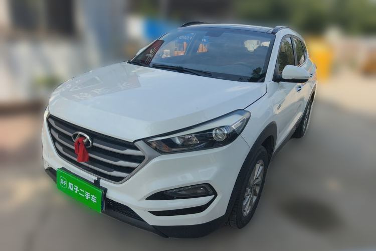 Used Hyundai Tucson 2018 1.6T Dual-Clutch Two-Wheel Drive 15th Anniversary Special Edition Guazi used car, China used car export, Used car for sale, Used cars, Cheapest cars for sale