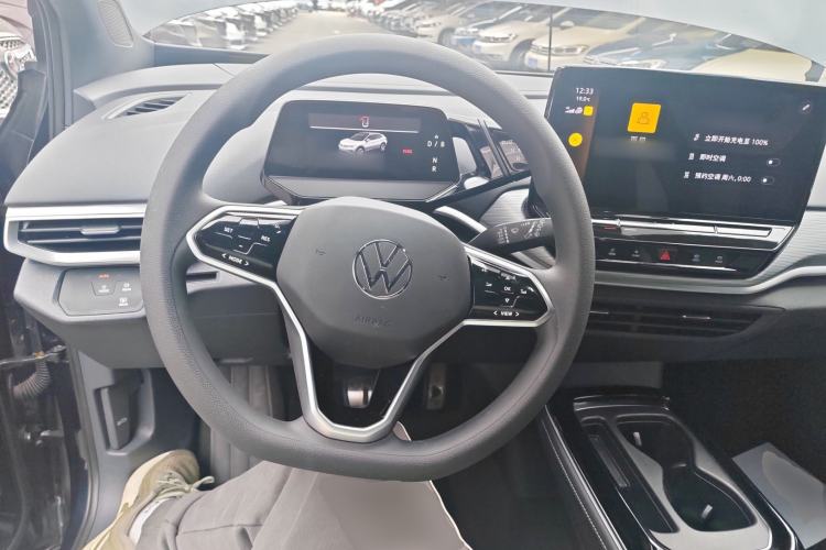 Used Volkswagen ID.4 CROZZ 2021 Long-Range PURE+ Two-Wheel Drive Version Steering Wheel