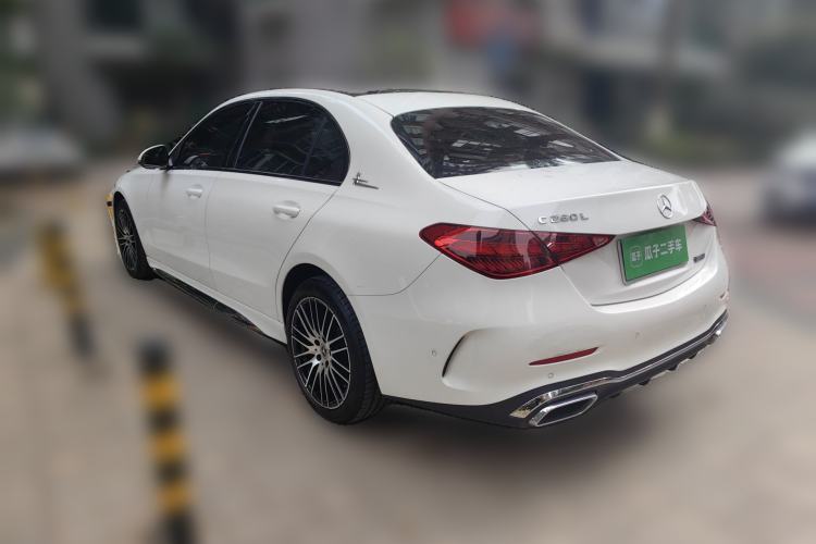 Used Mercedes-Benz C-Class 2023 Second Facelift C 260 L Rear Left 45 Deg