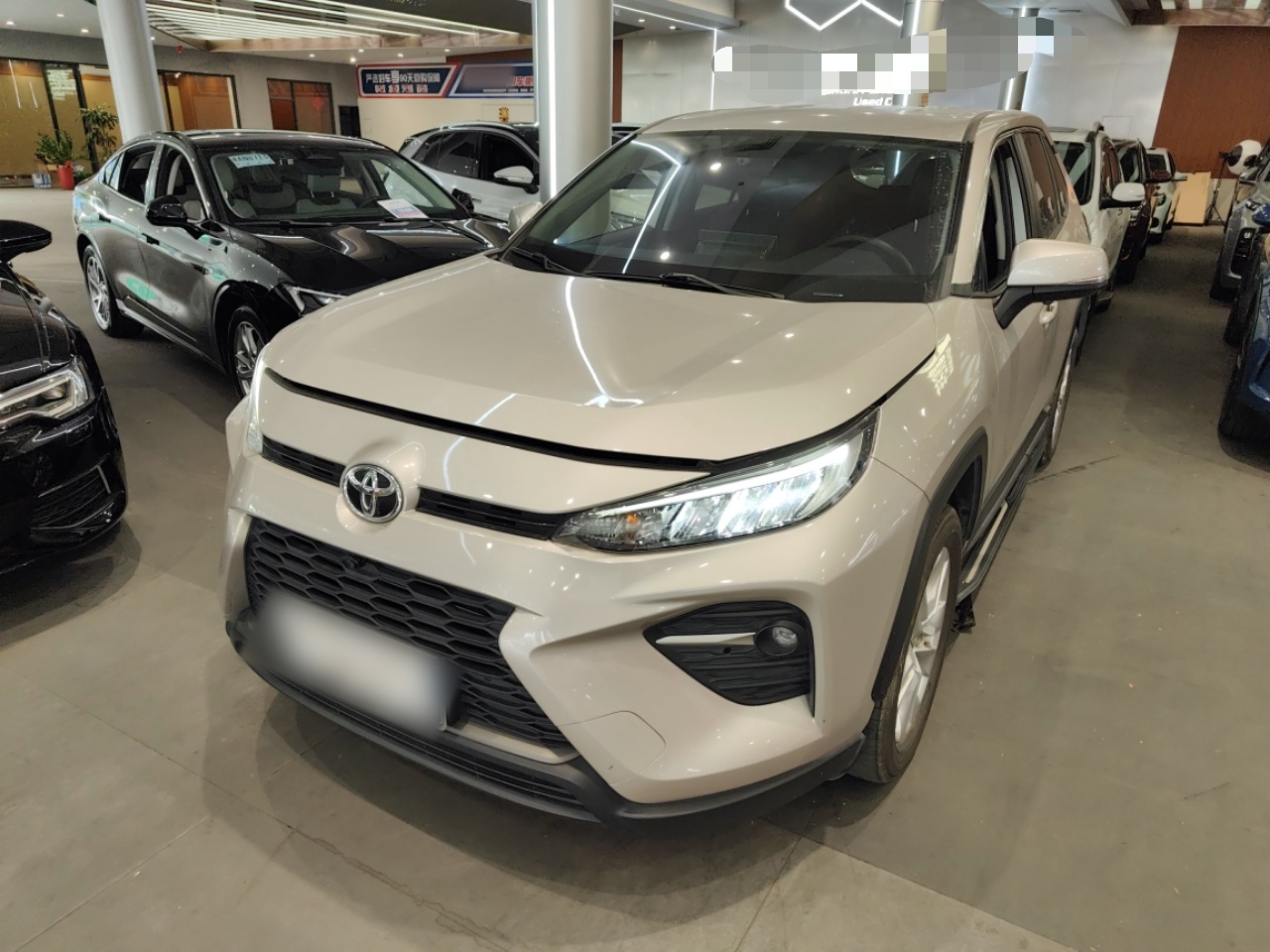 تحت مقدمة السيارة