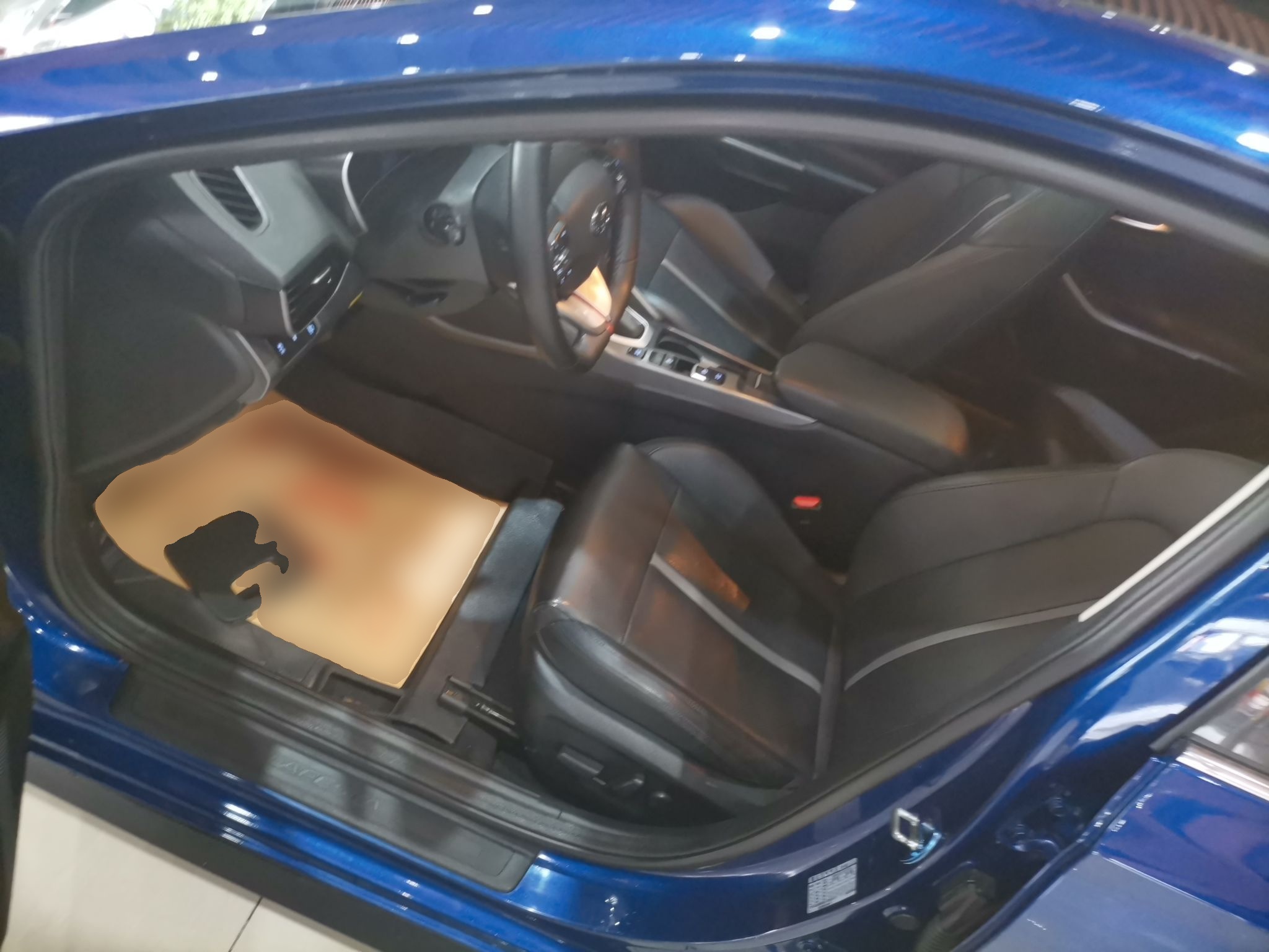 Avant de la voiture