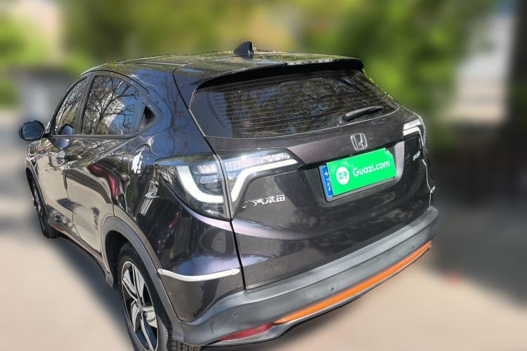 Used Honda Vezel 2022 1.5L CVT Phantom Night Pioneer Edition Rear Left 45 Deg