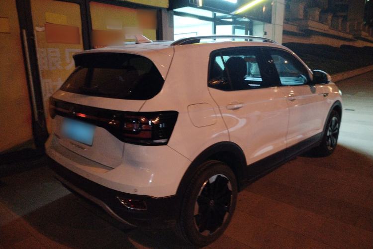 Used Volkswagen Tacqua 2021 1.5L Automatic Yue Zhi Lian Edition Rear Right 45 Deg