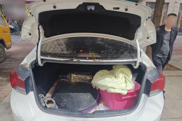 Used Hyundai Elantra (5th Generation / Langdong) 2015 1.6L Automatic Leading Model Trunk