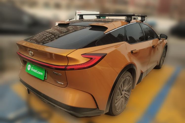 Used Toyota bZ5 2025 Model 550 PRO Rear Right 45 Deg